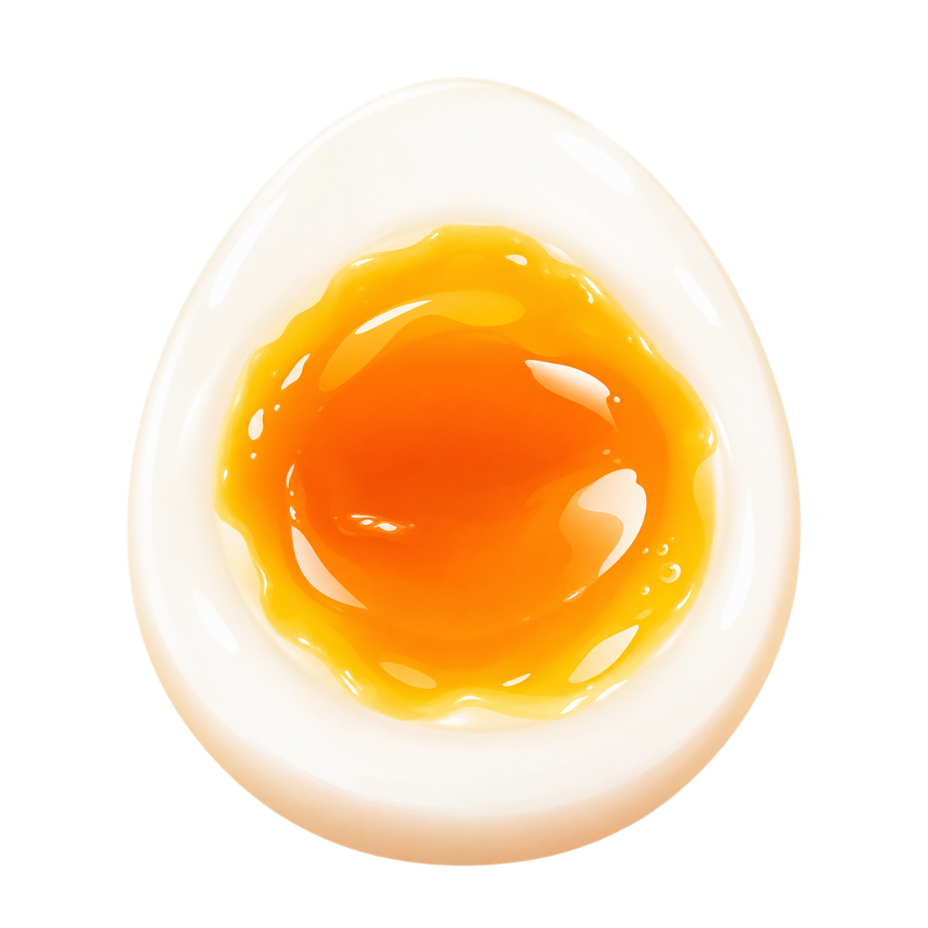 Bløtkokt eggeplomme